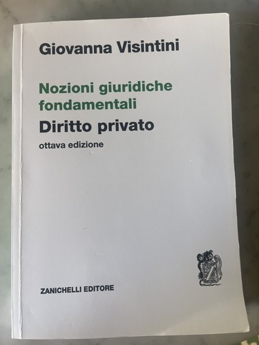 Libro diritto privato - diritto,