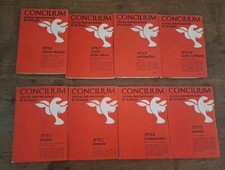  CONCILIUM - Rivista Internazionale Di Teologia Lotto Di 8 Riviste, 1970/1971