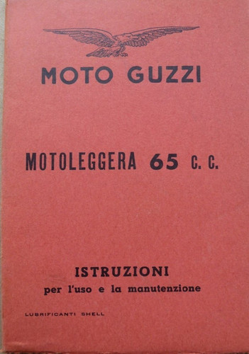 Moto guzzi motoleggera - guzzi, 65