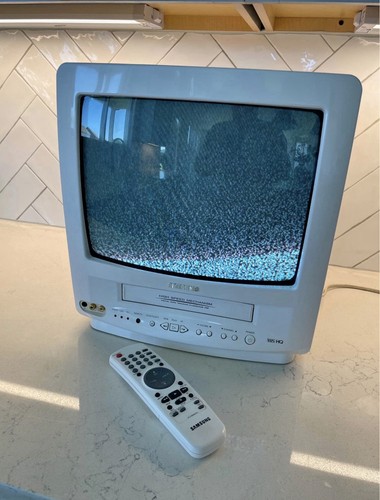 Samsung cxd1333 crt tv vhs - samsung,