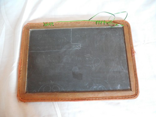 Tavola ardesia scuola vintage
