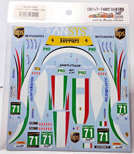 Ferrari 458 Italia GT2 2013 Decals AF Corse. Kobayashi. 1/24 Per Fujimi
