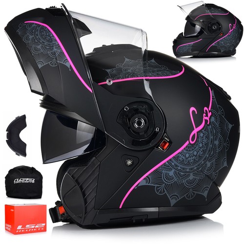 Casco moto pieghevole ls2 - moto,