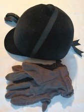 Casco Equitazione LAS SAFETY Bambino Più Guanti 