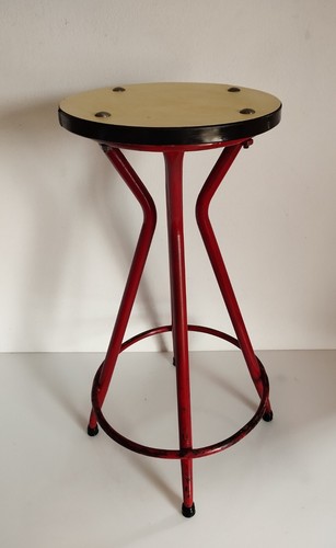 Sgabello design industriale - sgabello,