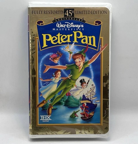 Peter pan vhs disney - vhs,