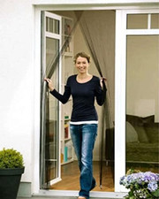 ZANZARIERA Tenda Zanzariera Moschiera Adesiva (2X75) X250 Cm, Nero