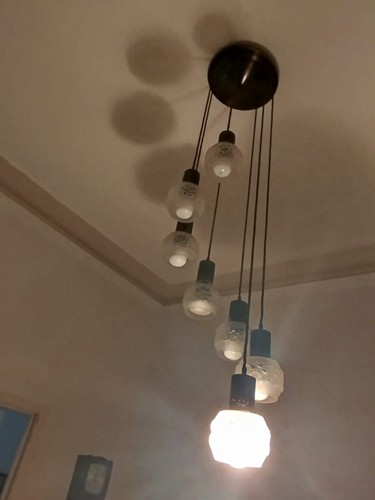 Lampadario cascata anni - lampadario, 70'