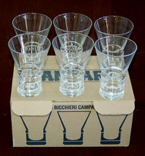 SET DI 6 BICCHIERI CAMPARI