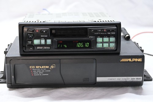 Autoradio alpine tdm 7555r - tdm-7555r, con