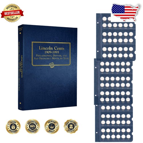 Album monete centesimi - , lincoln