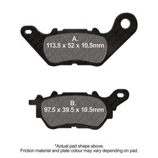 EBC Scoot Sintered Brake Pads