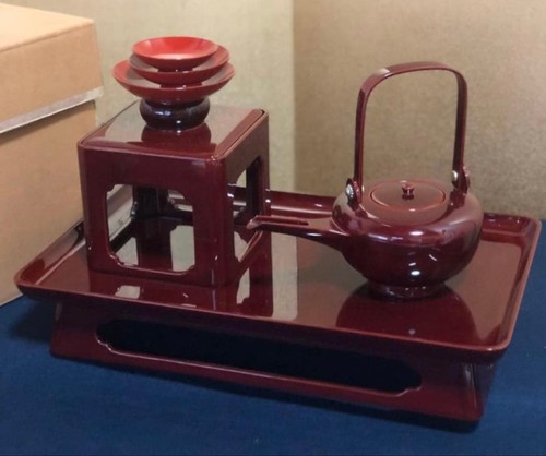 Servizio sake tosoki lacca - servizio,