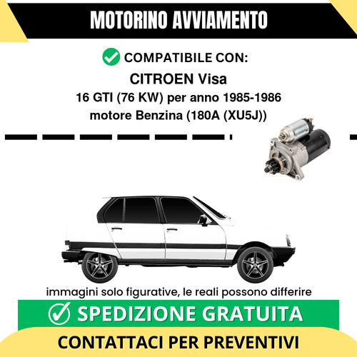 Motorino avviamento citroen - motorino,