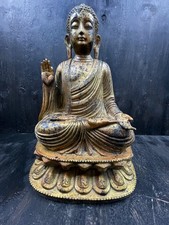 antico Buddha in bronzo