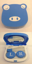  KIT PORTA LENTI A CONTATTO DA BORSA TRAVEL CONTACT LENS CASE MUCCA  