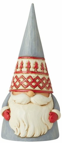 Statuina gnomo cappello alberi