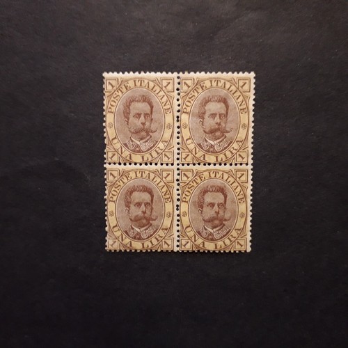 Italia regno 1889 - italia, effigie