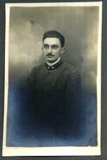 FOTO-CARTOLINA DI MILITARE -