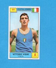CAMPIONI SPORT 1969-70-PANINI-Figurina n.91- VISINI -ITALIA-ATLETICA L.-Rec
