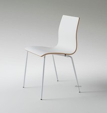 4 SEDIE MODERNE MULTISTRATO FENIX PR-MILANO RESISTENTI CUCINA SOGGIORNO