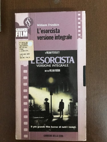 Videocassetta esorcista - videocassetta,