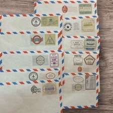 VINTAGE AIRMAIL LETTER CARD