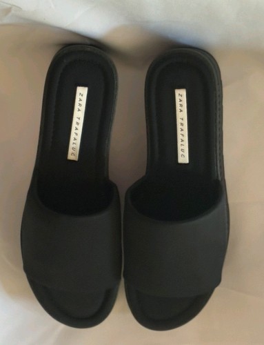 Sandali con plateau - , zara