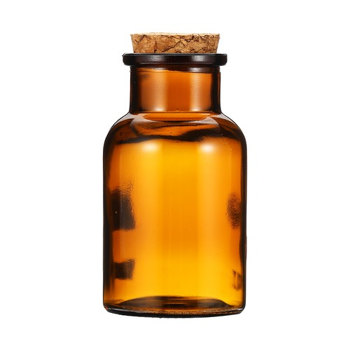 125ml glass bottle with - with, cap