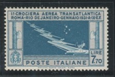 Posta Aerea Lire 7,70 Crociera