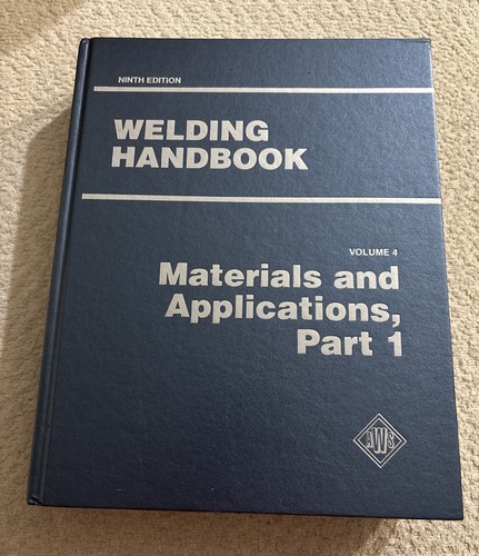 Welding handbook vol - welding, 4