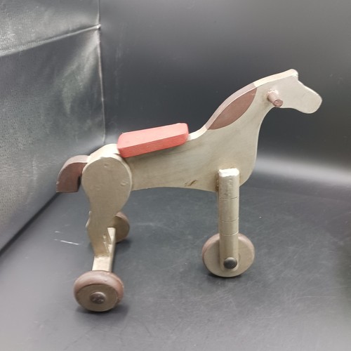Antico triciclo cavallo legno - triciclo,