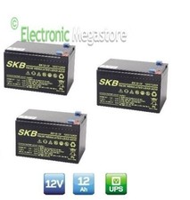 KIT 3x BATTERIA A PIOMBO 12V