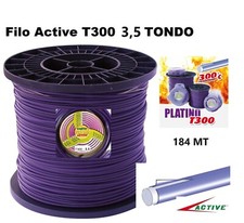 FILO TONDO PER DECESPUGLIATORE ACTIVE PLATINO T300 3,5 MM x 2 KG PROFESSIONALE