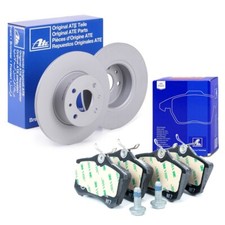 DISCHI FRENO E PASTIGLIE FRENO ATE POSTERIORE AUDI A1 A3 A4 VW GOLF POLO