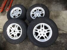 Set cerchi in lega Jeep Grand Cherokee WJ 99-04 3 pneumatici decenti 245 70 16 7Jx16