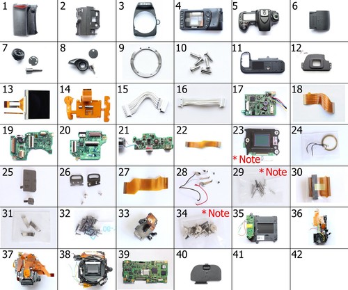 Nikon d80 dsrl part door - nikon,