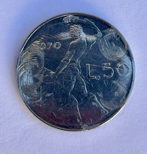 Lire vulcano 1970 errore - 50,