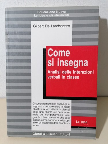 Come insegna analisi - insegna,