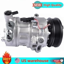 A/C Compressor w/Clutch fits