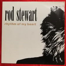 ROD STEWART - RHYTHM OF MY HEART - 12" MAXI SINGLE VINILE DISCO MIX ANNI 90