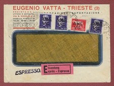 AMG-VG storia postale busta