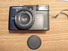 STORICA Fotocamera Hanimex Sport 35if 35mm Compact Film 38mm f/5.6 Lens Custodia