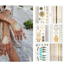 6 Tatuaggi Temporanei Hennè