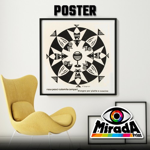Poster vintage depero - poster, f.