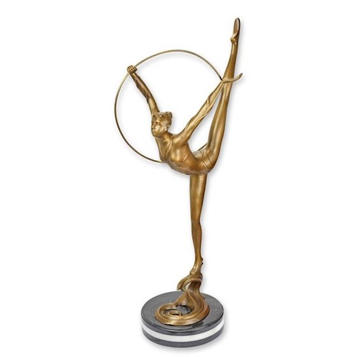 Scultura bronzo ballerina - bronzo,