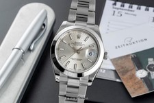 Rolex Datejust 41 Silver Dial