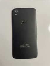 Copribatteria Alcatel OneTouch Idol 3 Nero Cover Cubrir Couverture Originale