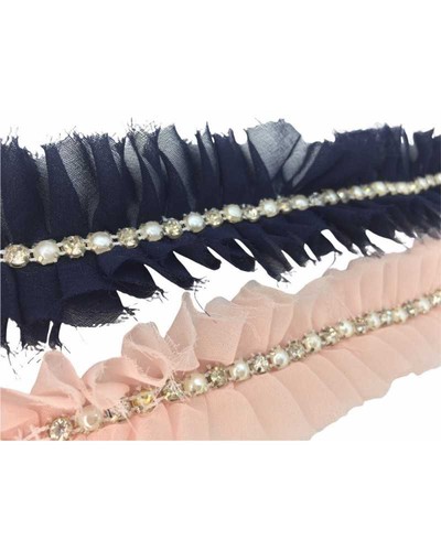 Rouches georgette doppia - cm,