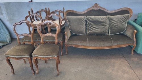 Set salotto stile luigi - set,